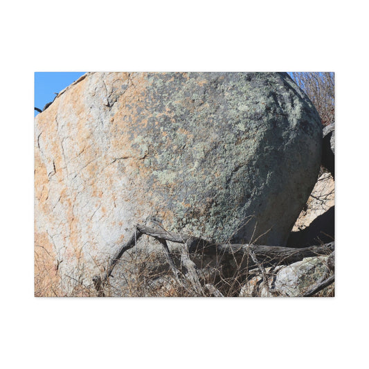 Boulder's Solitude - Unique Stretched Canvas Wall Art - Art By Earth