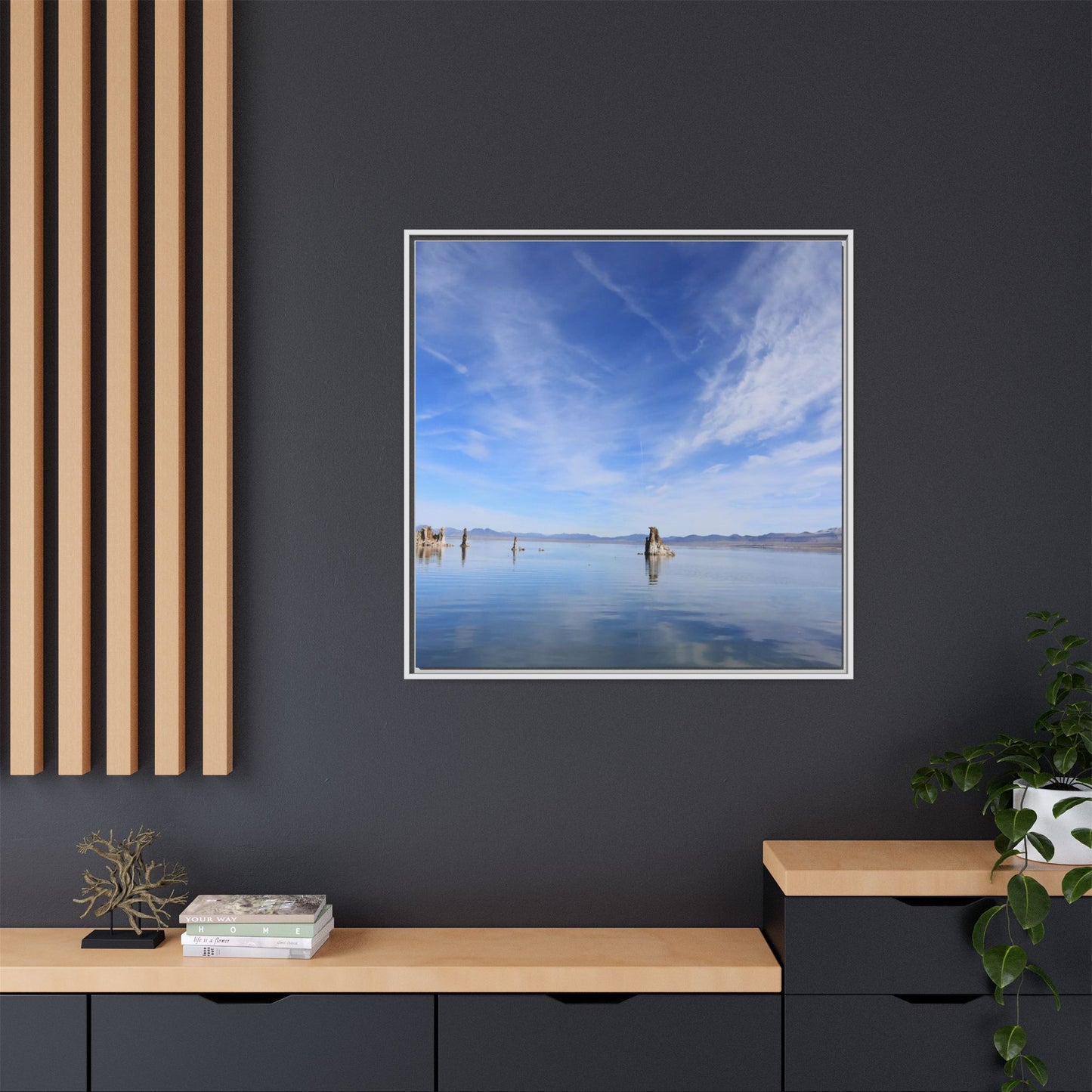 Whispers of Stillness - Unique Stretched Canvas Wall Art - Art By Earth