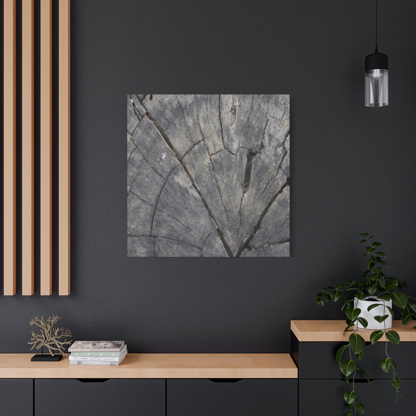 Geological Mosaic - Unique Frameless Canvas Wall Art - Art By Earth