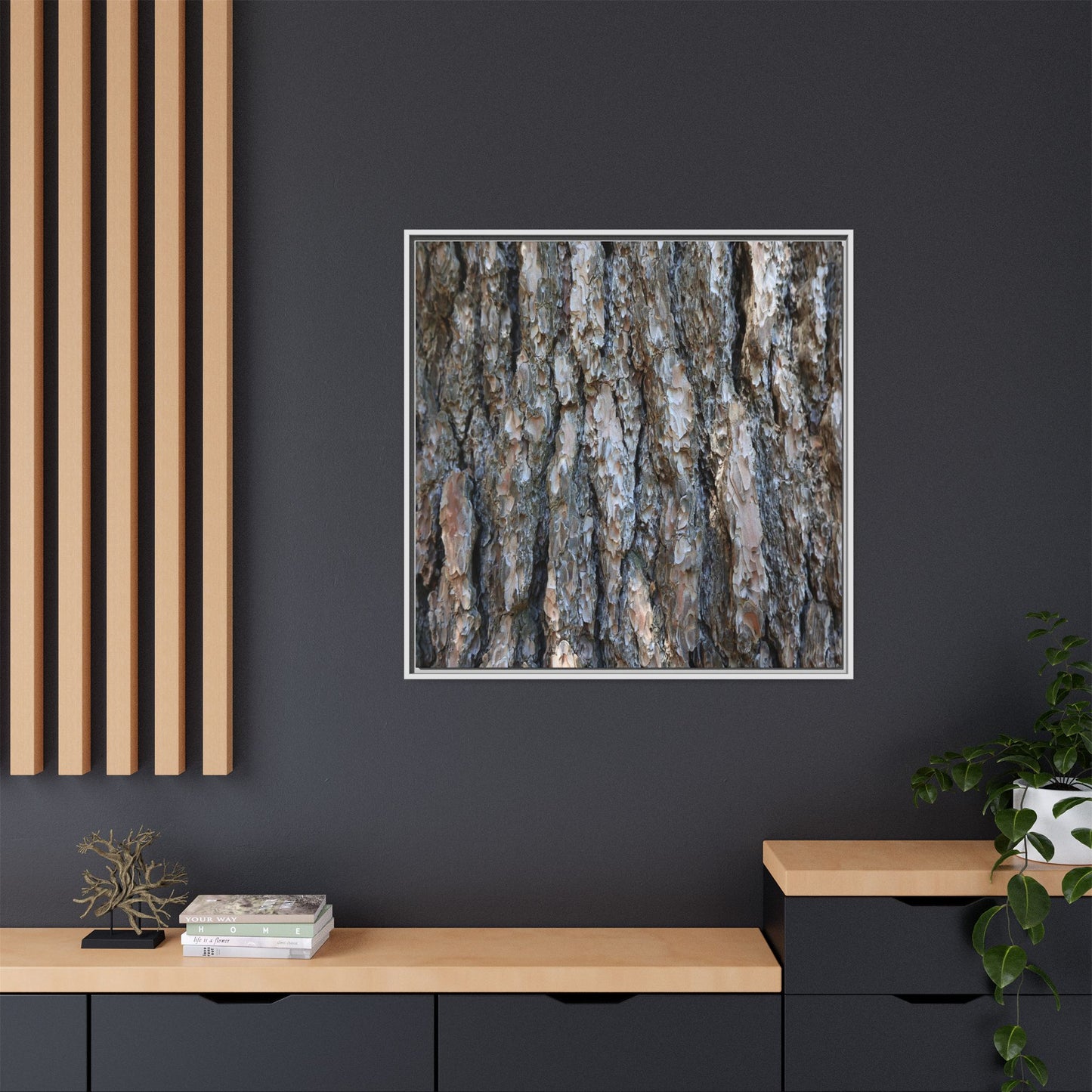 Bark Whispers - Unique Stretched Canvas Wall Art - Art By Earth
