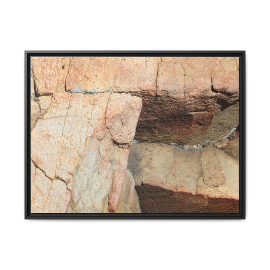 Fractured Stone - Unique Stretched Canvas Wall Art - Art By Earth