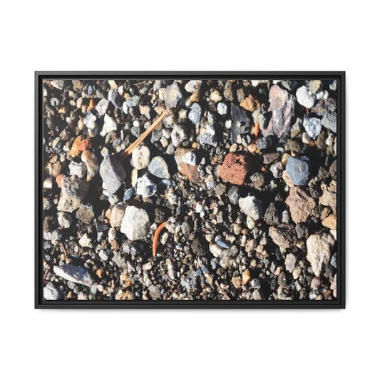 Stones and Soil - Unique Stretched Canvas Wall Art - Art By Earth