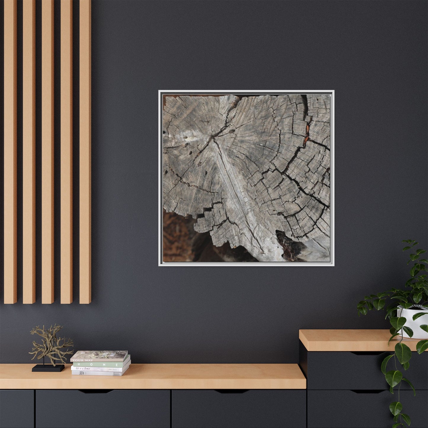 Time's Signature - Unique Stretched Canvas Wall Art - Art By Earth
