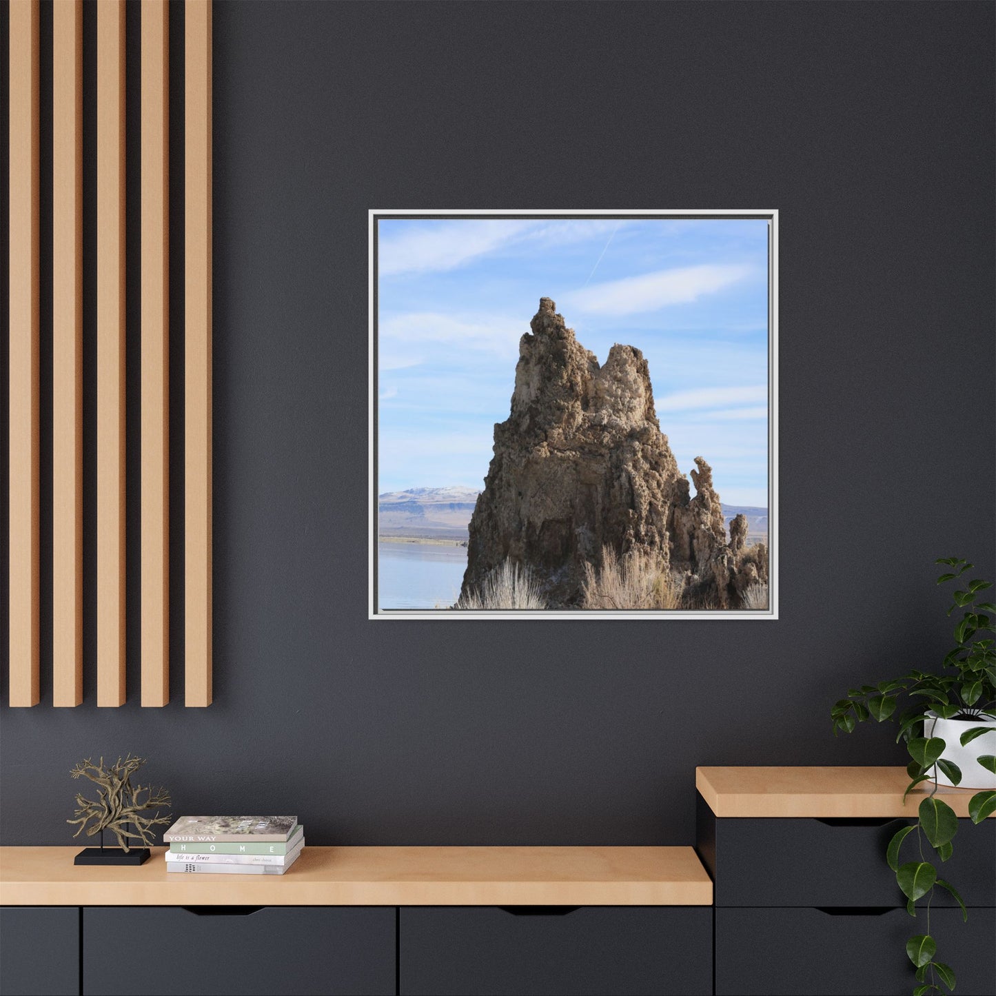 Tufa Towers of Silence - Unique Stretched Canvas Wall Art - Art By Earth
