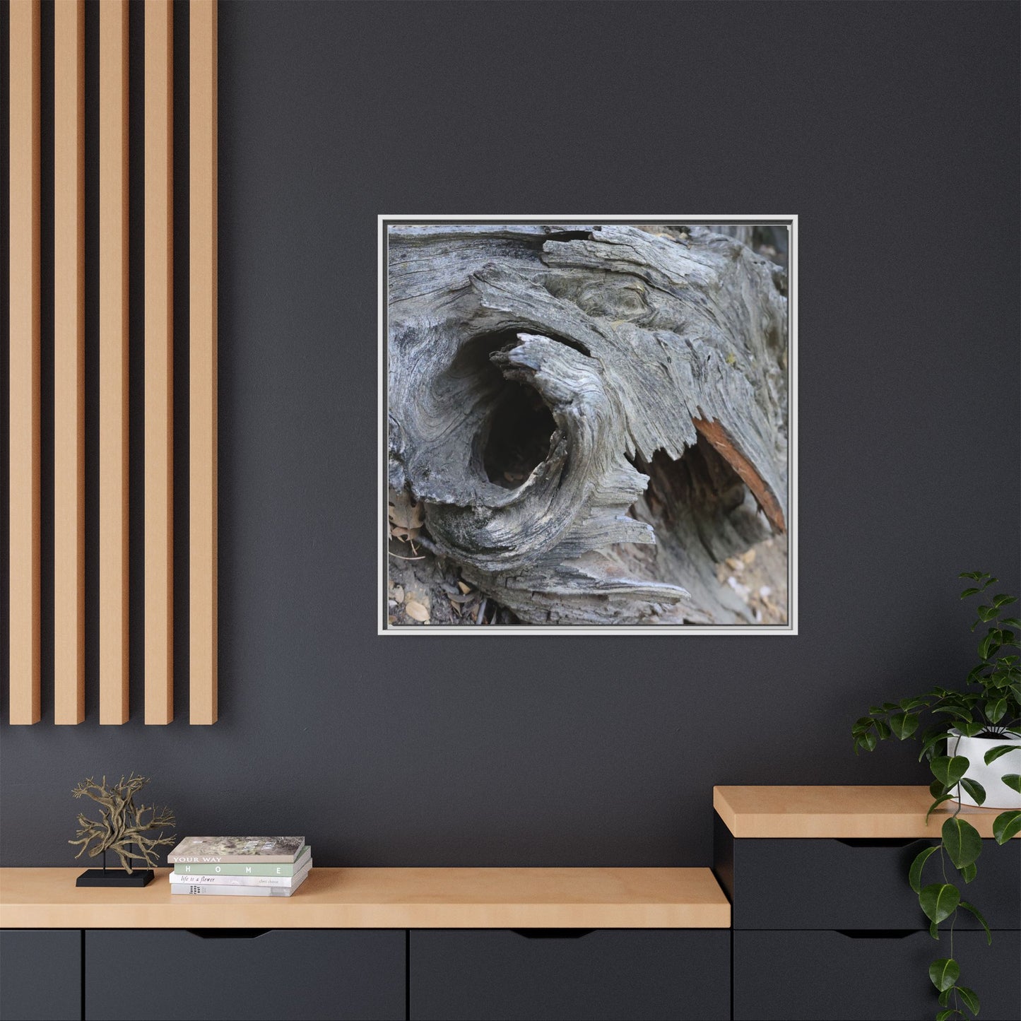 Bark's Labyrinth - Unique Stretched Canvas Wall Art - Art By Earth