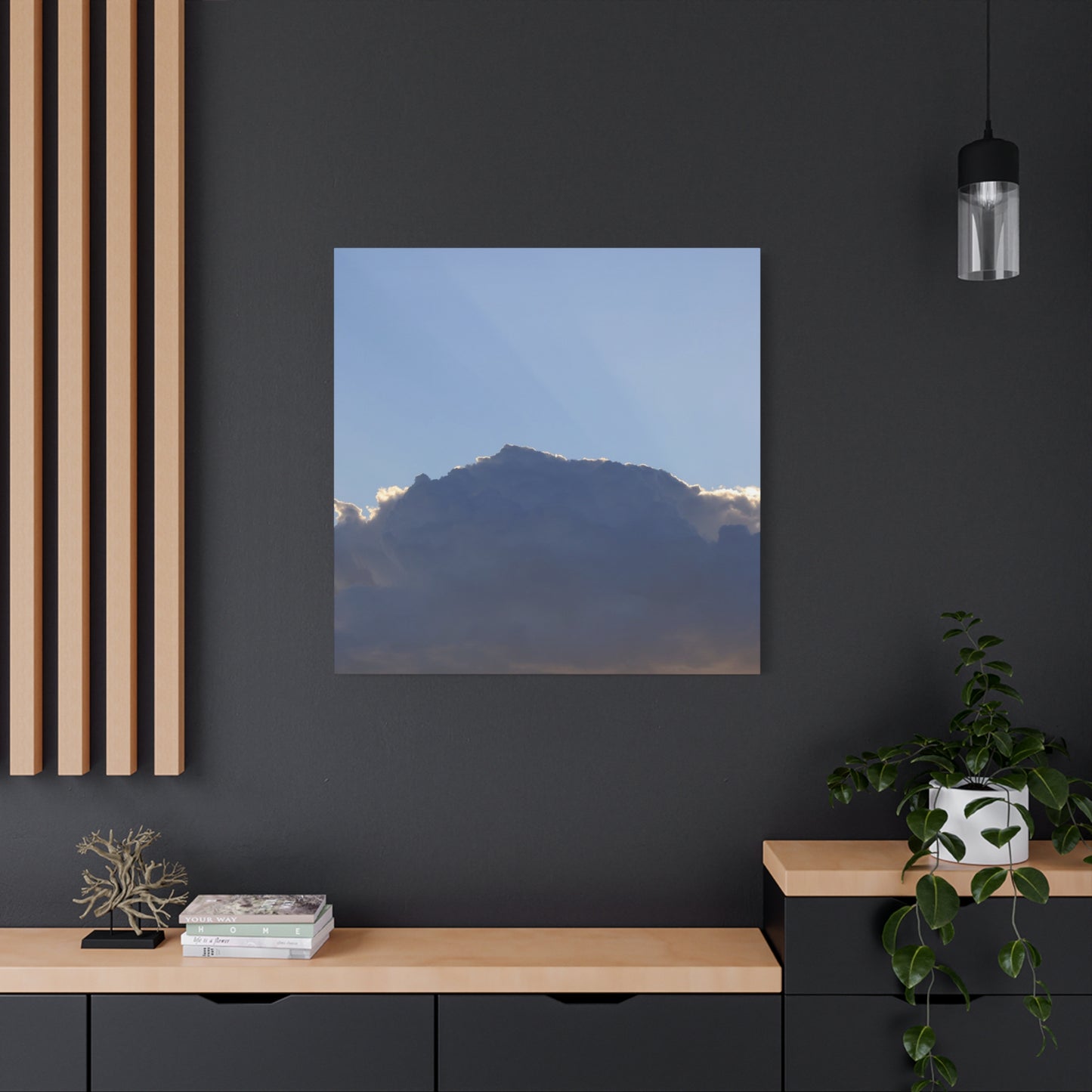 Clouds of Majesty - Unique Frameless Canvas Wall Art - Art By Earth