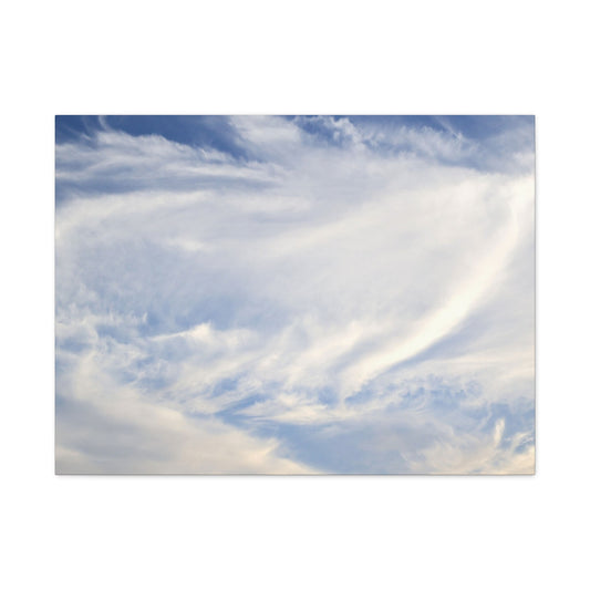 Whispers of Celestial Breath - Unique Frameless Canvas Wall Art - Art By Earth