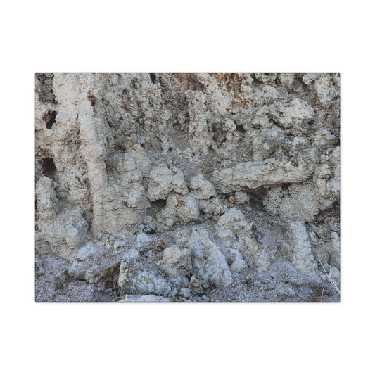 Cracked Earth Whispers - Unique Frameless Canvas Wall Art