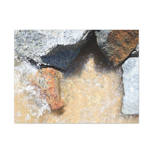 Rocky Embrace - Unique Frameless Canvas Wall Art - Art By Earth