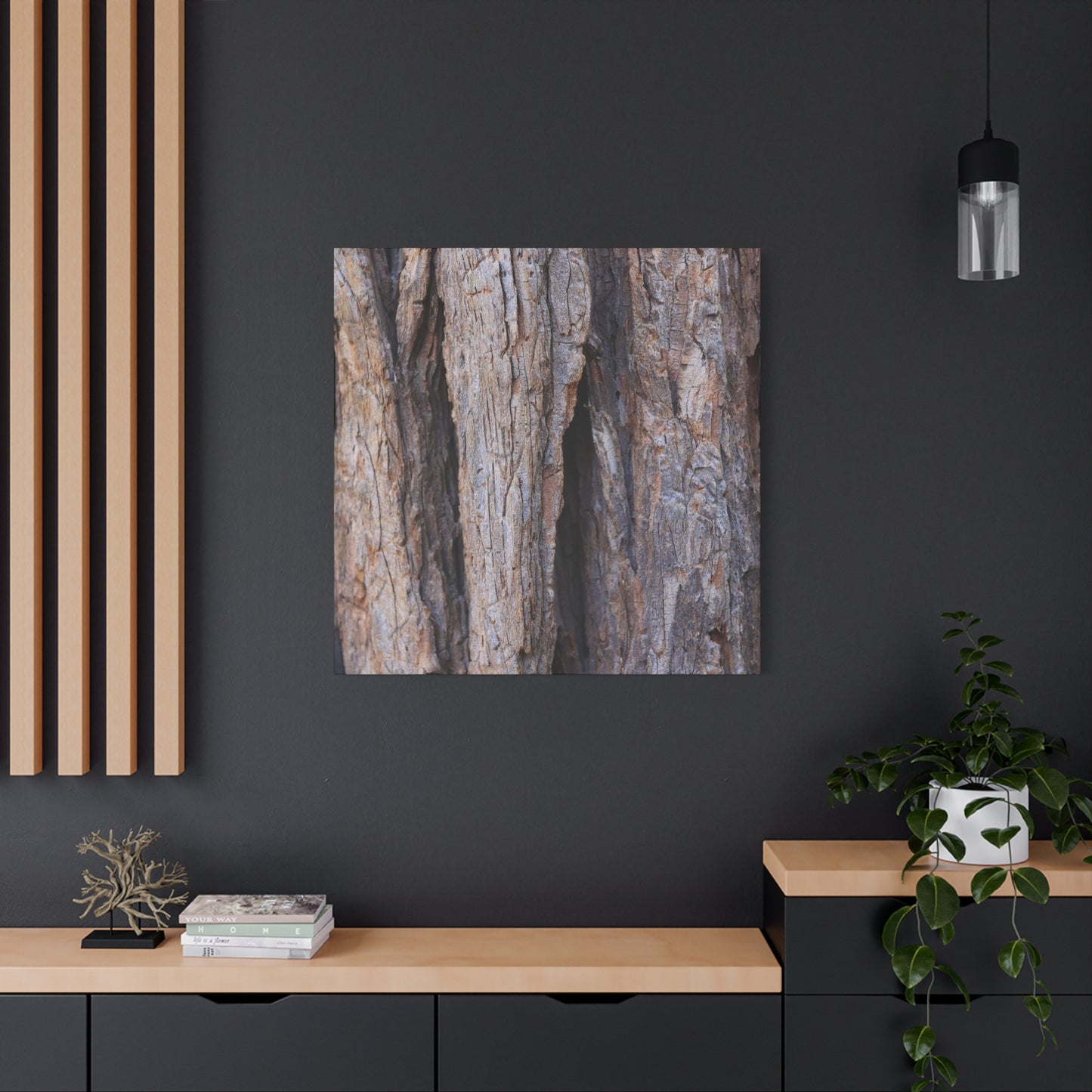 Fractal Skin - Unique Frameless Canvas Wall Art - Art By Earth