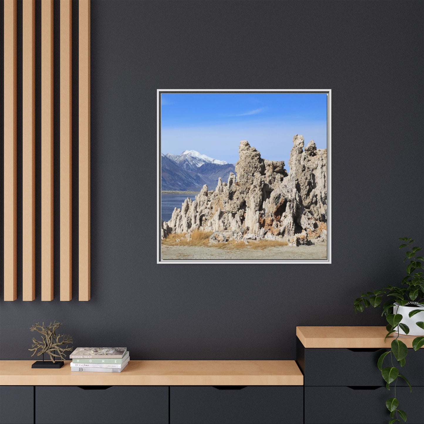 Mono Lake Tufa - Unique Stretched Canvas Wall Art - Art By Earth