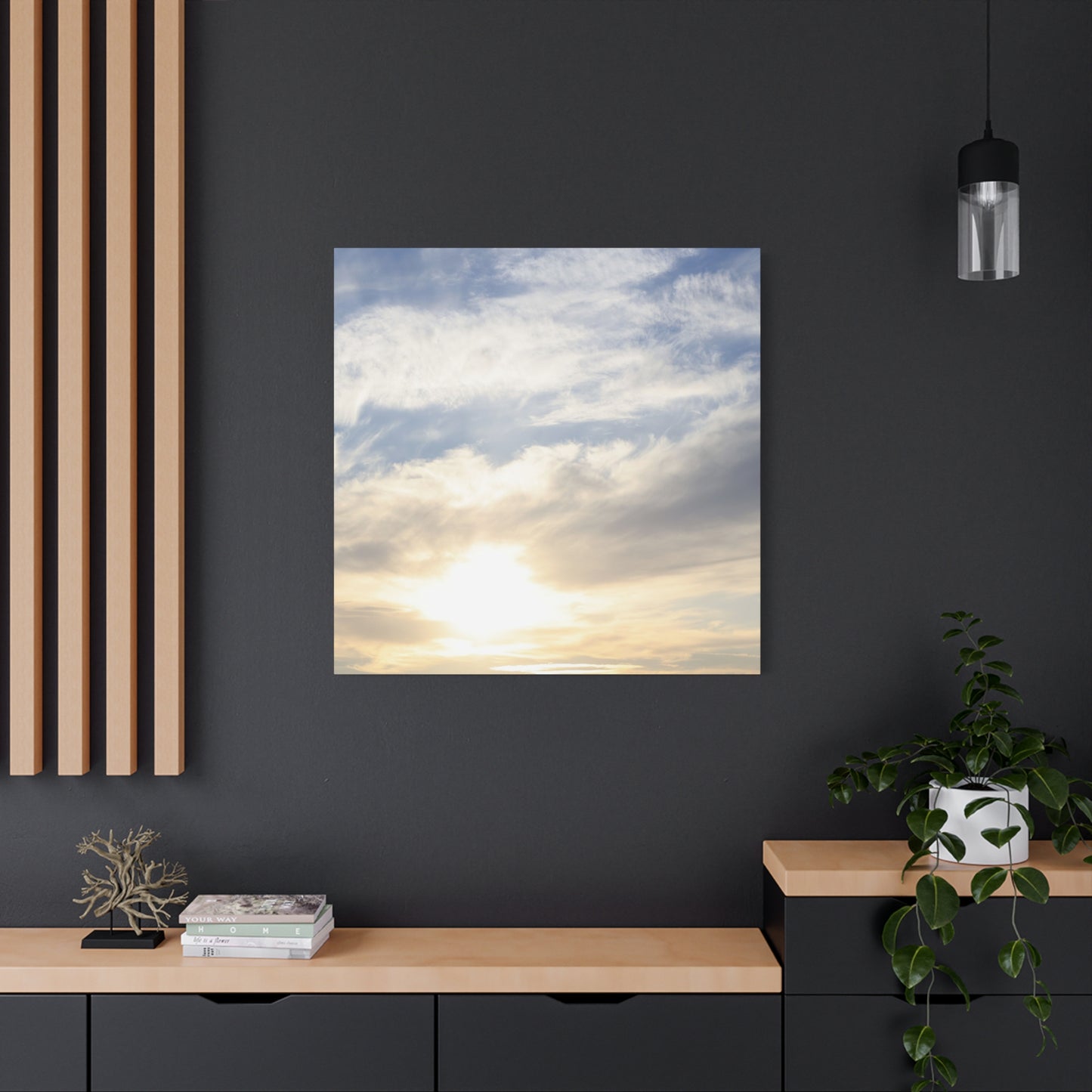 Whispers of Ethereal Light - Unique Frameless Canvas Wall Art - Art By Earth