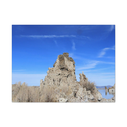 Mono Lake Solitude - Unique Frameless Canvas Wall Art
