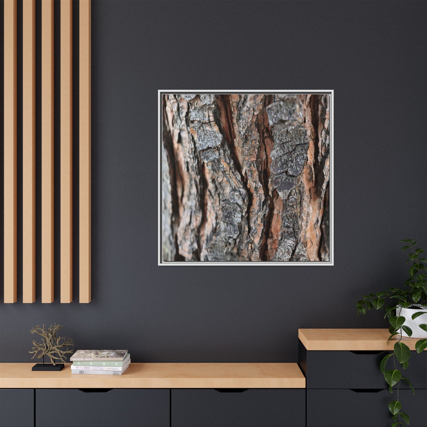 Fractured Nature - Unique Stretched Canvas Wall Art - Art By Earth