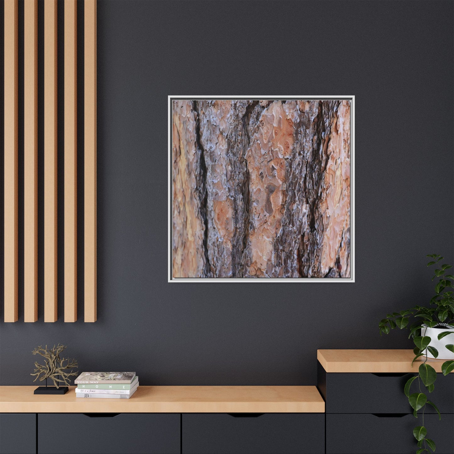 Earthy Embrace - Unique Stretched Canvas Wall Art - Art By Earth