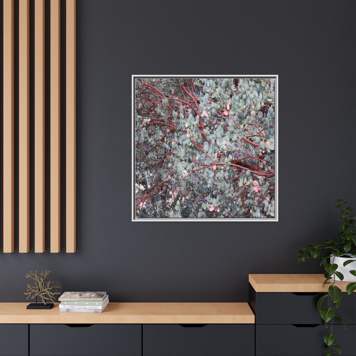 Whispers of Sage - Unique Stretched Canvas Wall Art - Art By Earth