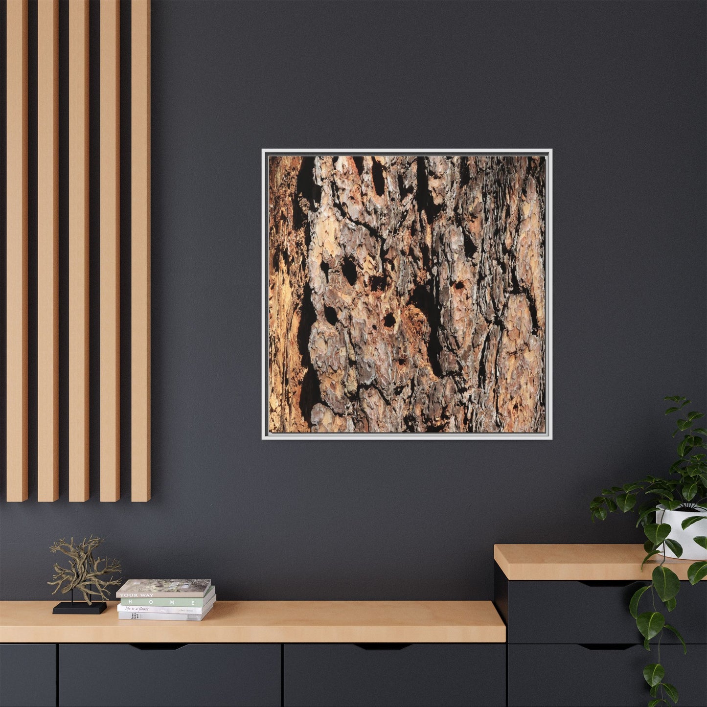 Rugged Rhythms - Unique Stretched Canvas Wall Art - Art By Earth