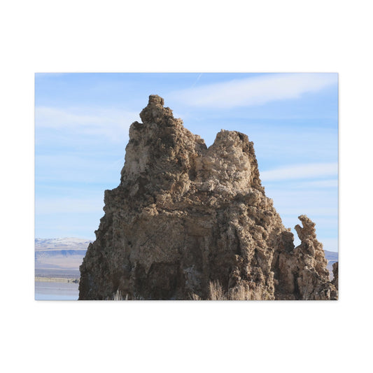 Mono Lake Monolith - Unique Frameless Canvas Wall Art
