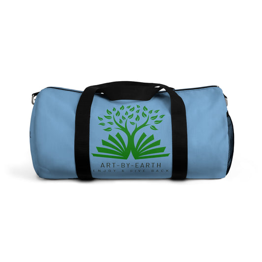 Blue - Z - ART BY EARTH DUFFEL BAG