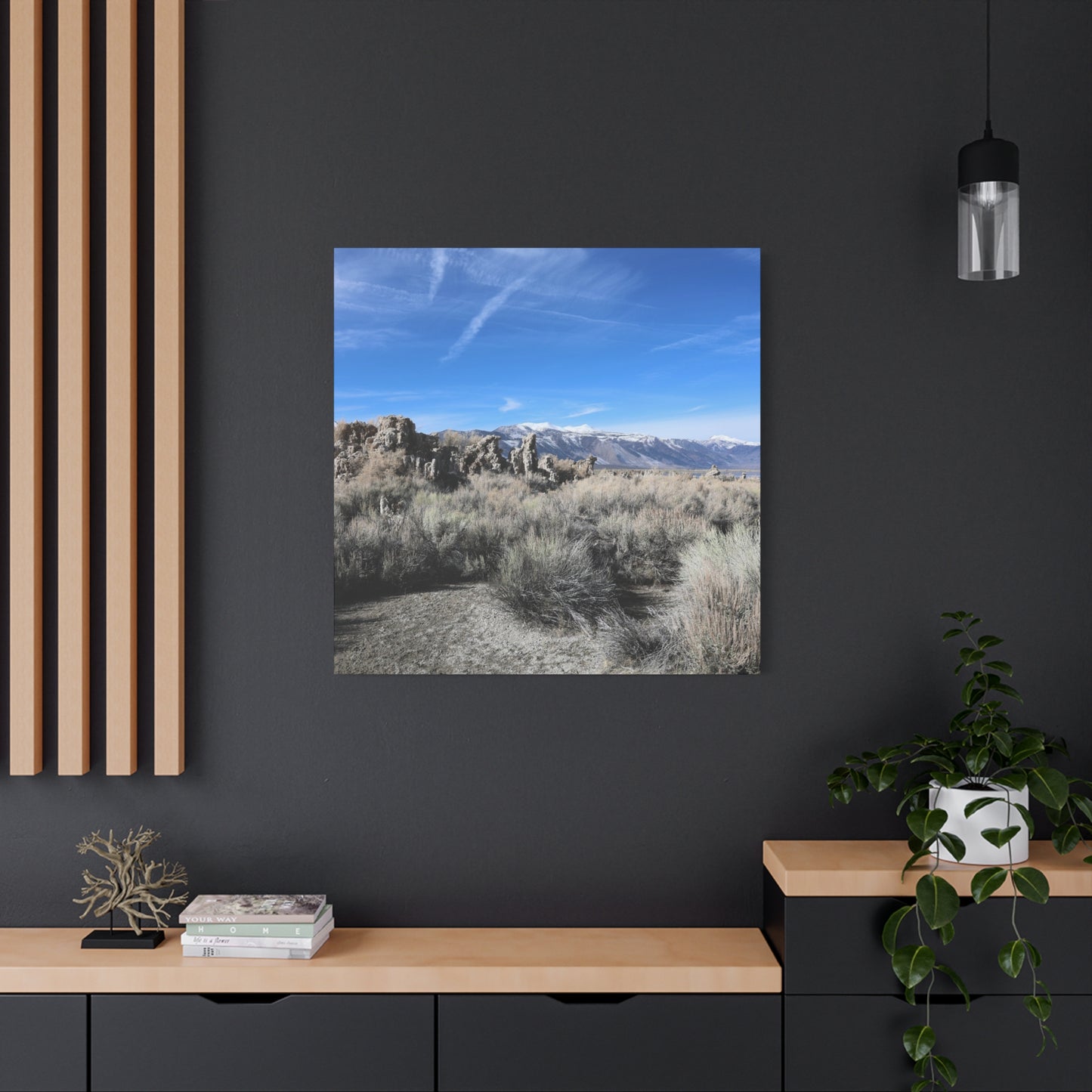 Echoes of Solitude - Unique Frameless Canvas Wall Art - Art By Earth