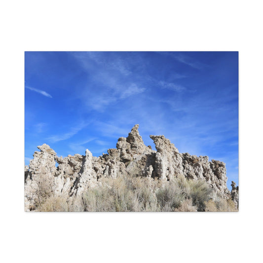 Sentinel Spires - Unique Frameless Canvas Wall Art