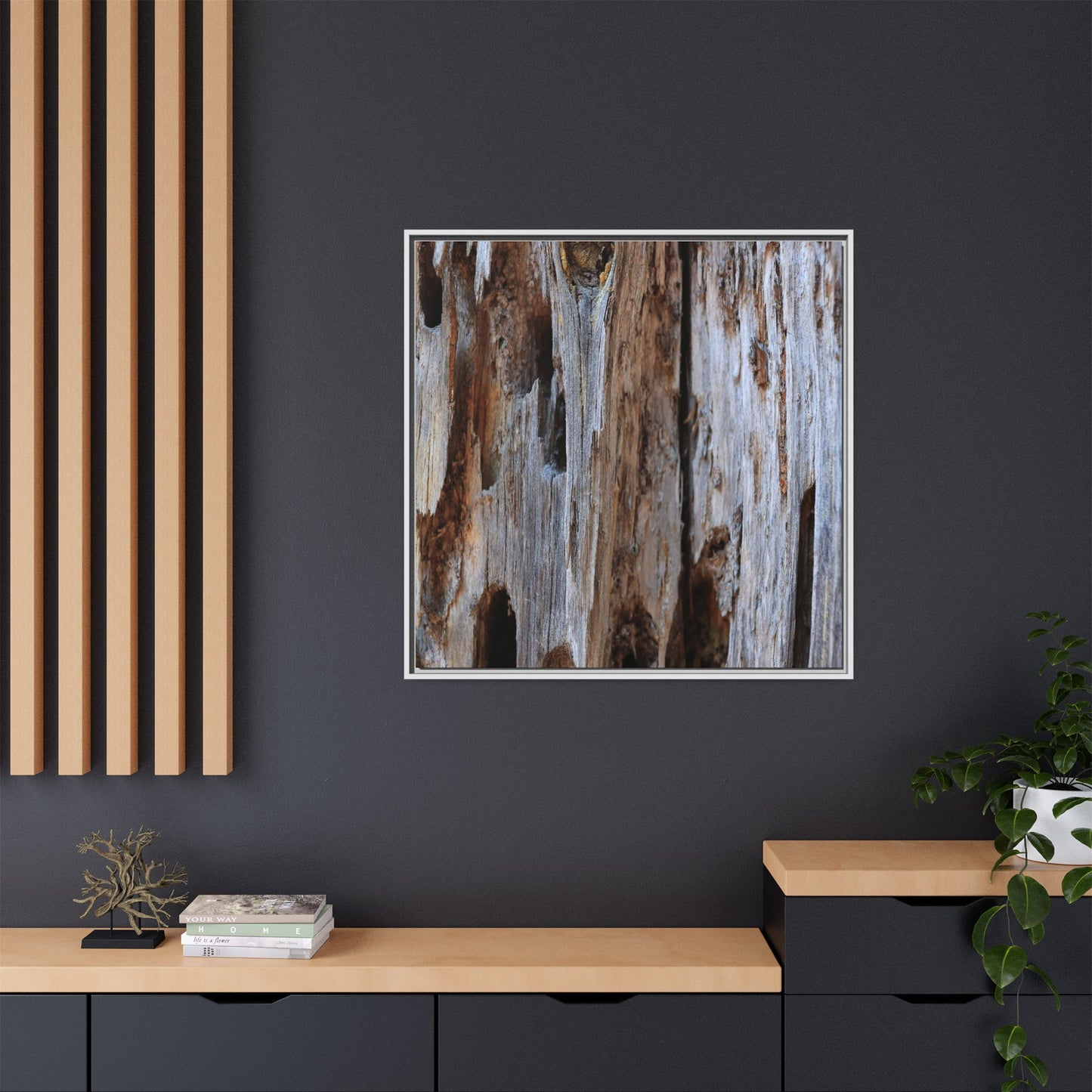 Decaying Splendor - Unique Stretched Canvas Wall Art - Art By Earth