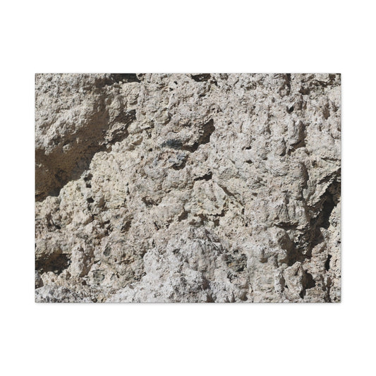 Limestone Symphony - Unique Frameless Canvas Wall Art