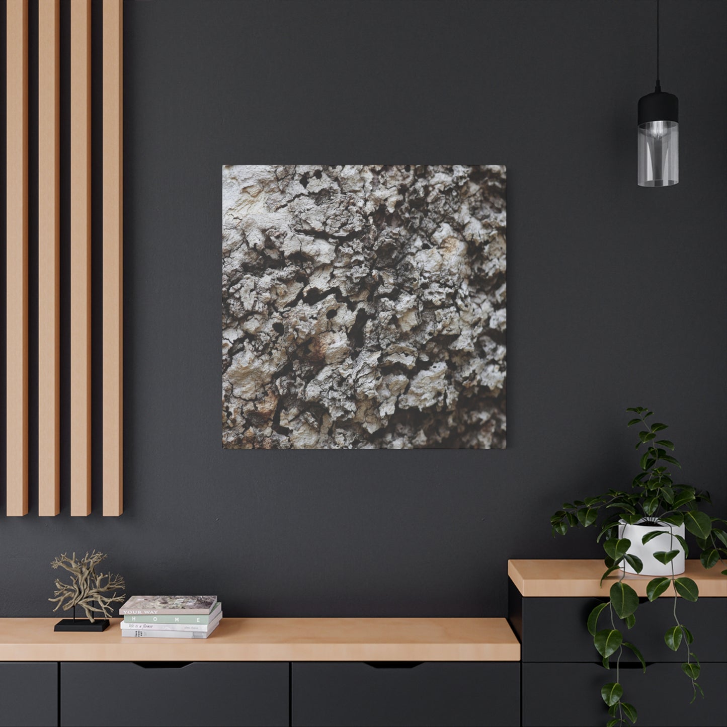 Cracked Earth Tapestry - Unique Frameless Canvas Wall Art - Art By Earth