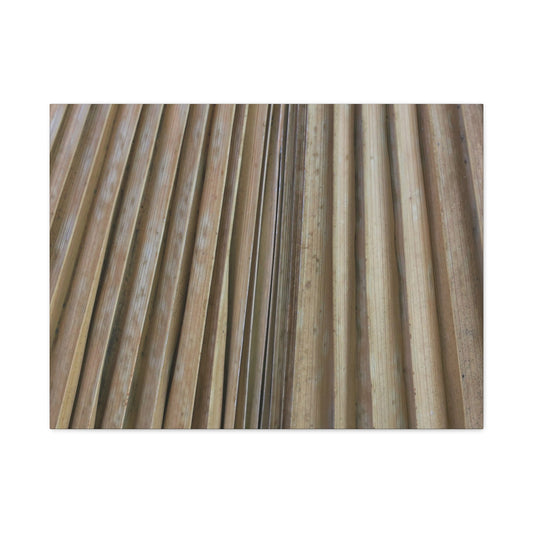 Linear Rhythm - Unique Frameless Canvas Wall Art - Art By Earth