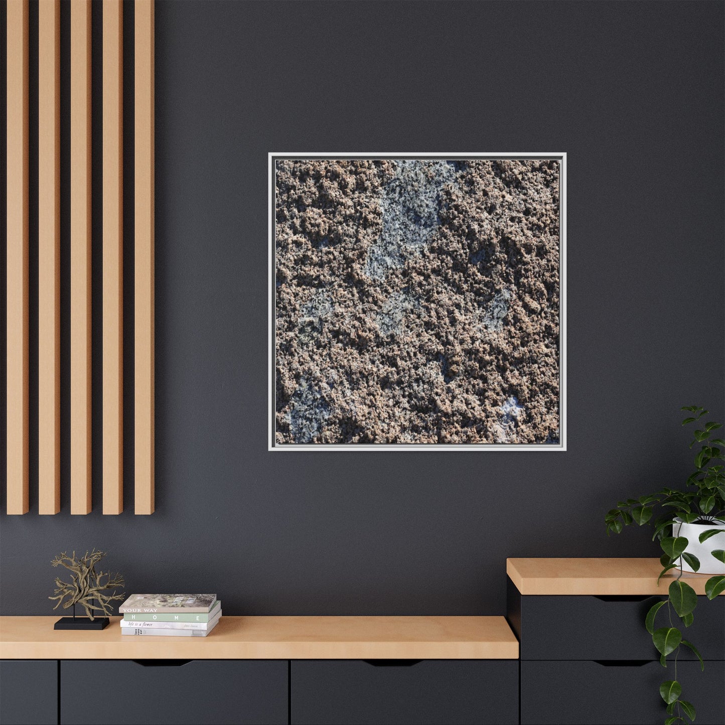 Natural Ground - Unique Stretched Canvas Wall Art