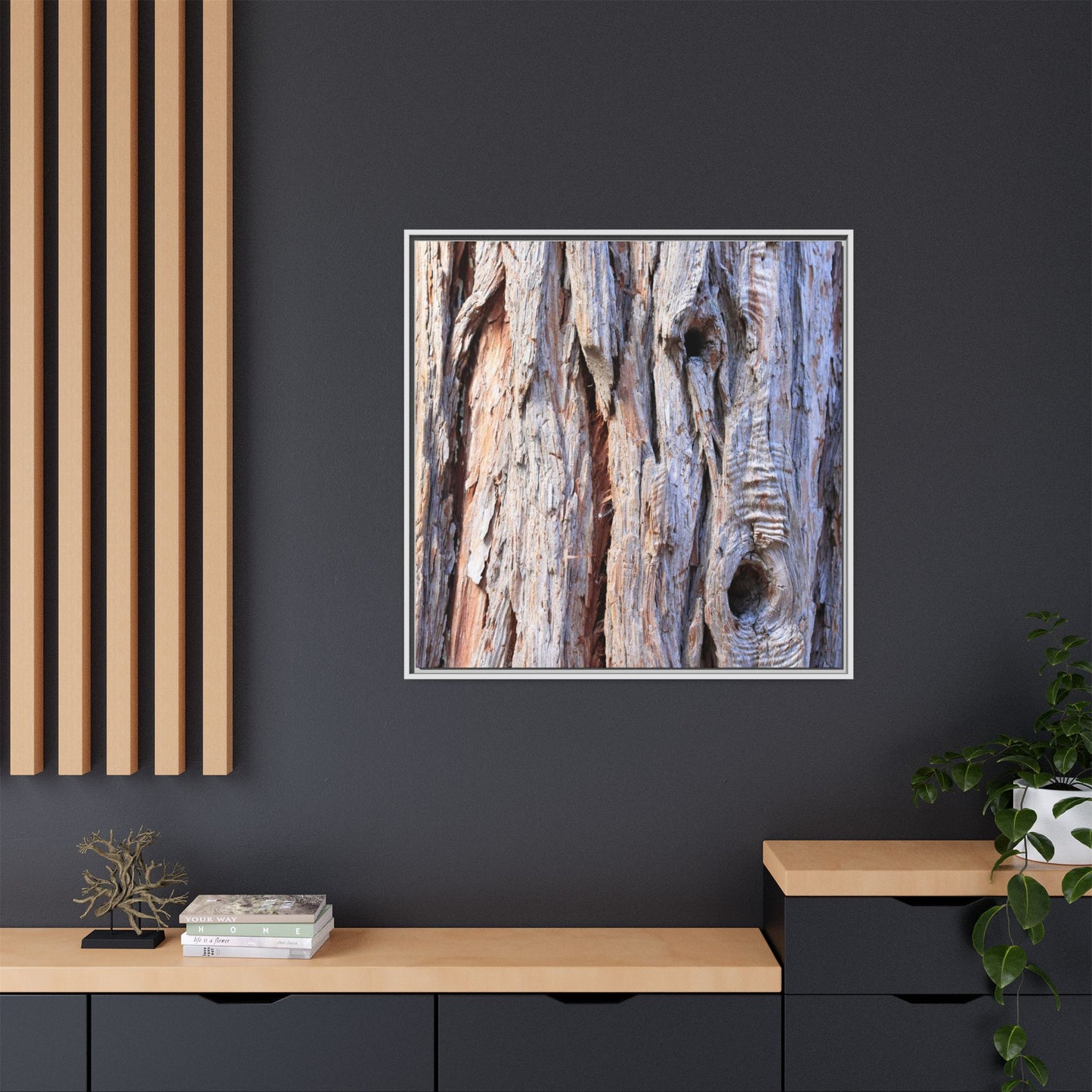 Nature's Grain - Unique Stretched Canvas Wall Art - Art By Earth