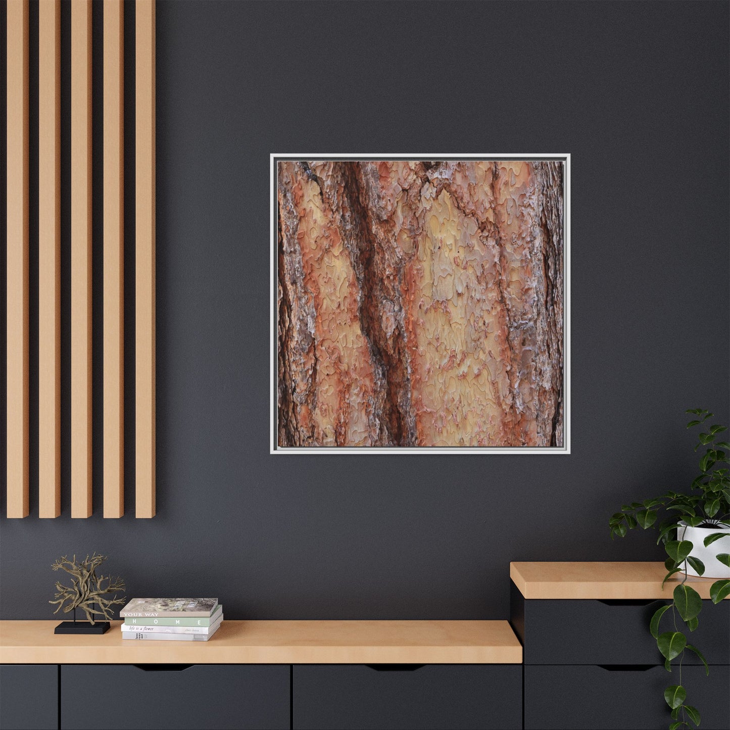 Rustic Rhythms - Unique Stretched Canvas Wall Art - Art By Earth