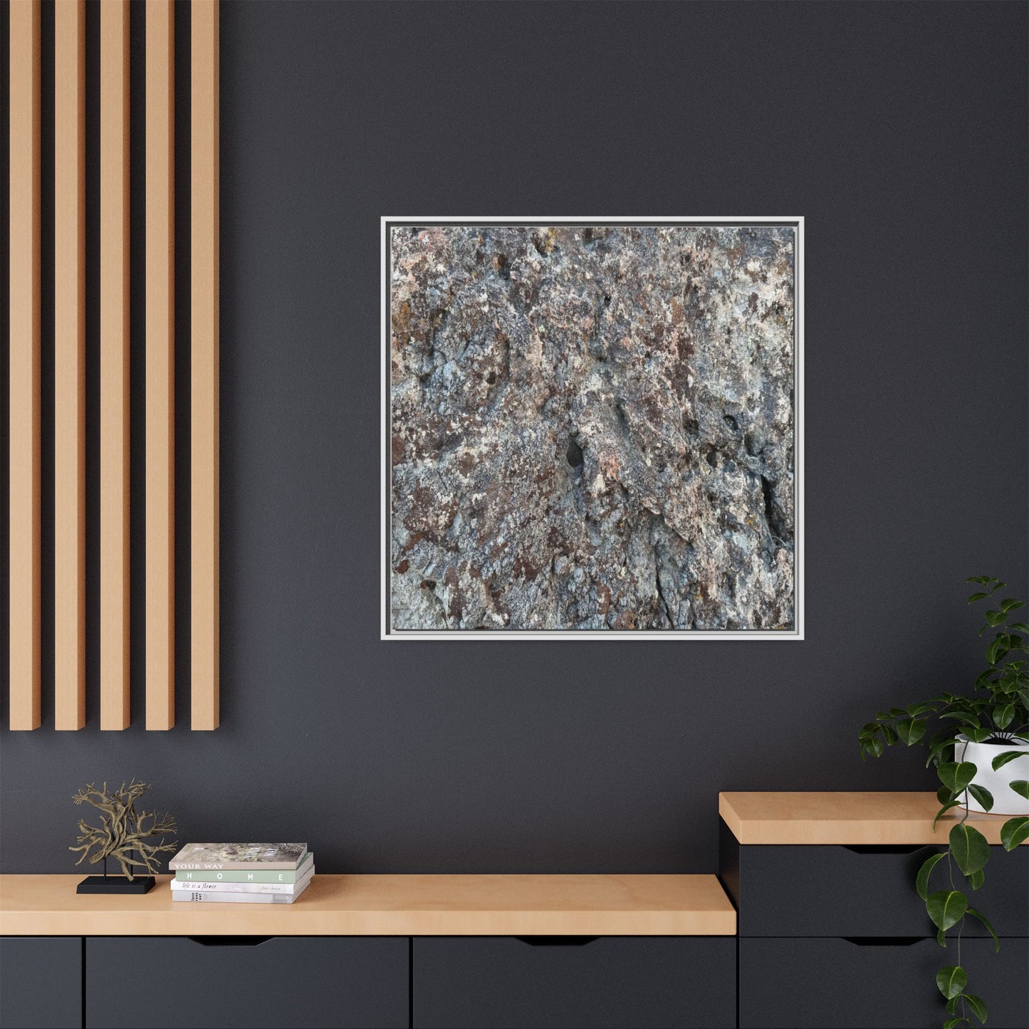 Stone's Memory - Unique Stretched Canvas Wall Art - Art By Earth