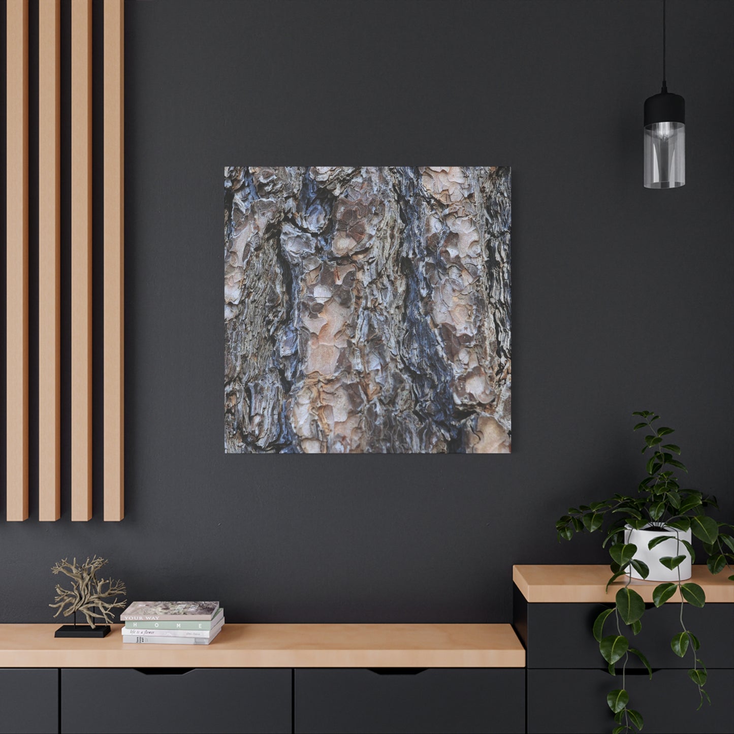 Arboreal Patterns - Unique Frameless Canvas Wall Art - Art By Earth