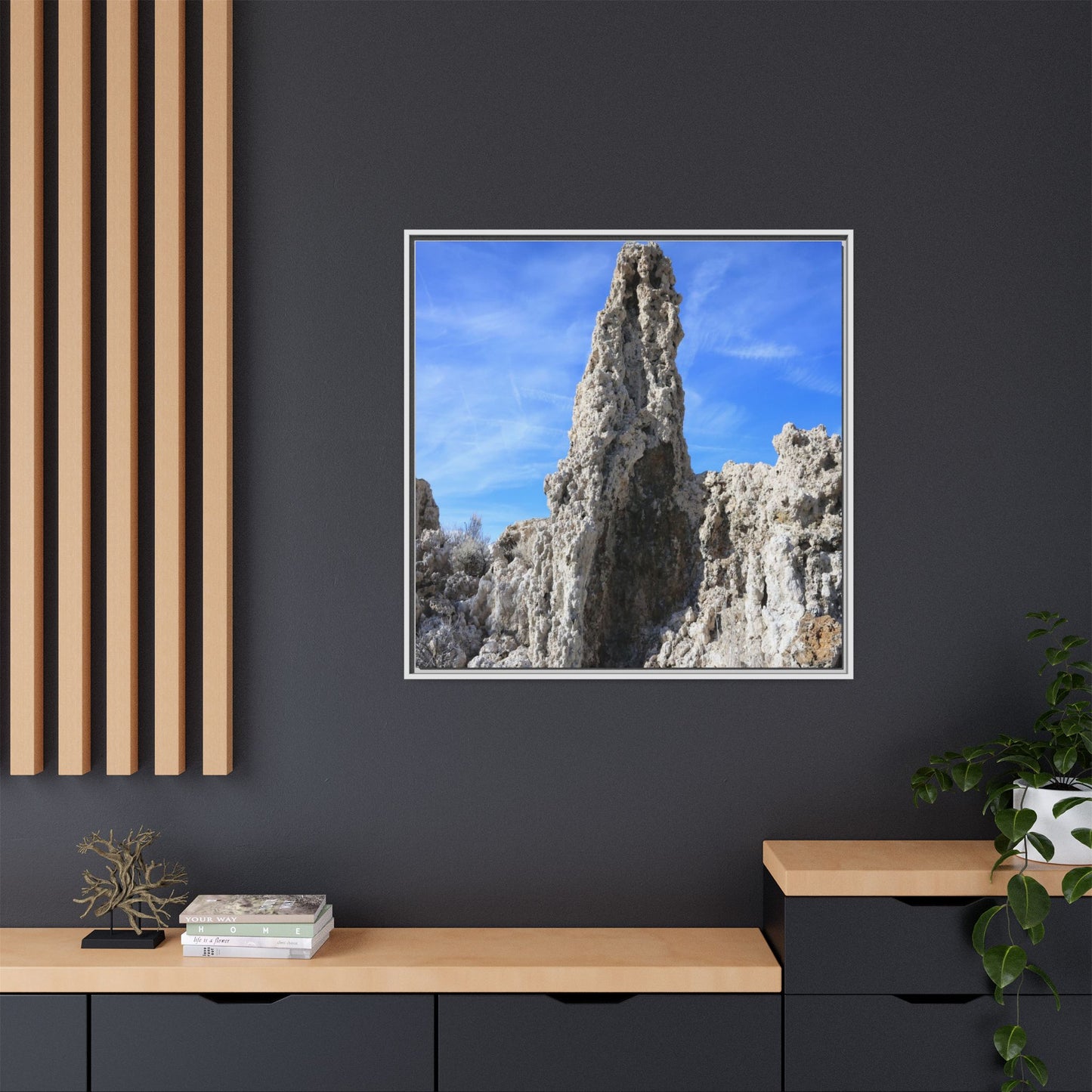 Sentinel of Stone - Unique Stretched Canvas Wall Art - Art By Earth