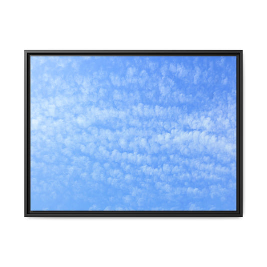 Wispy Blue Dreams - Unique Stretched Canvas Wall Art - Art By Earth