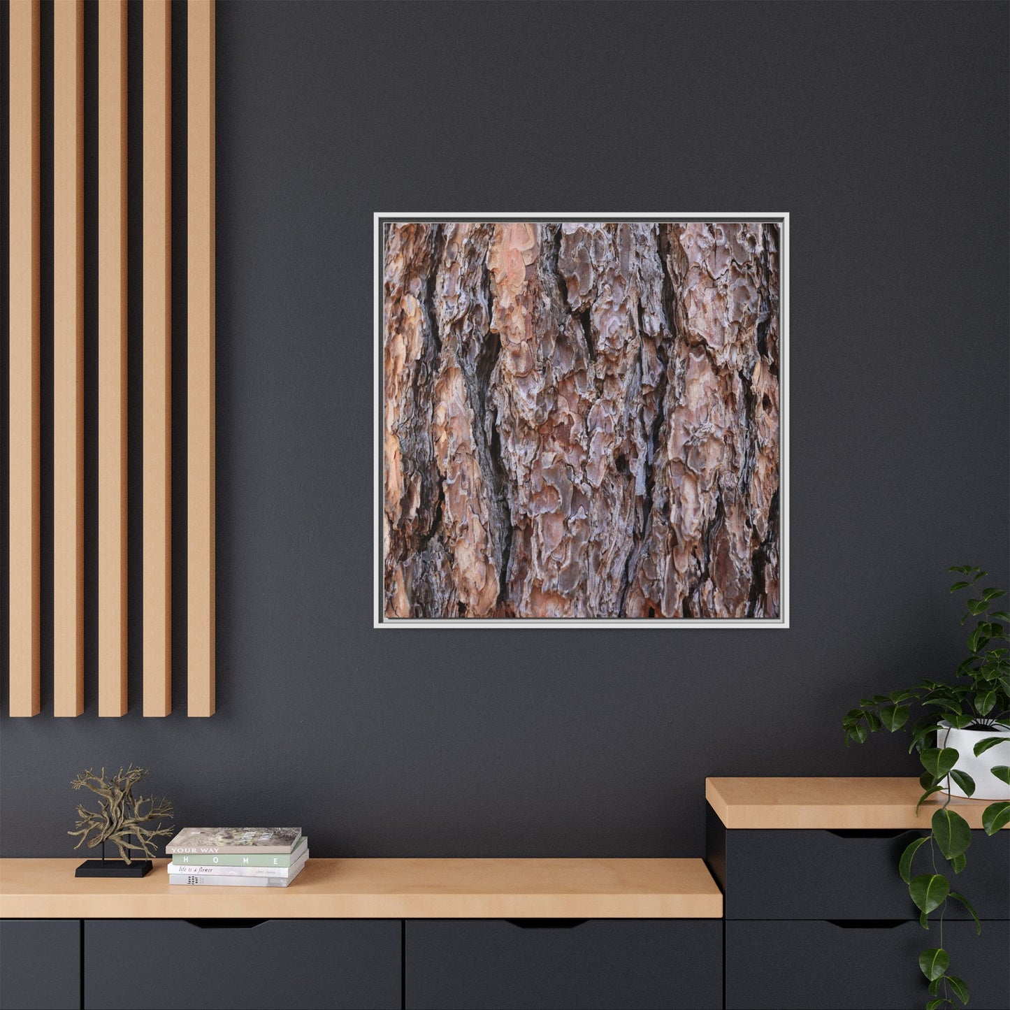Layered Textures - Unique Stretched Canvas Wall Art - Art By Earth