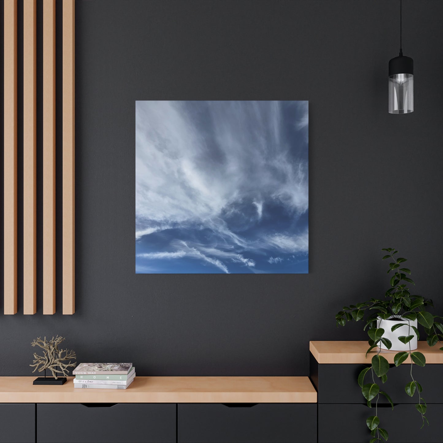 Whispers of the Celestial Realm - Unique Frameless Canvas Wall Art - Art By Earth