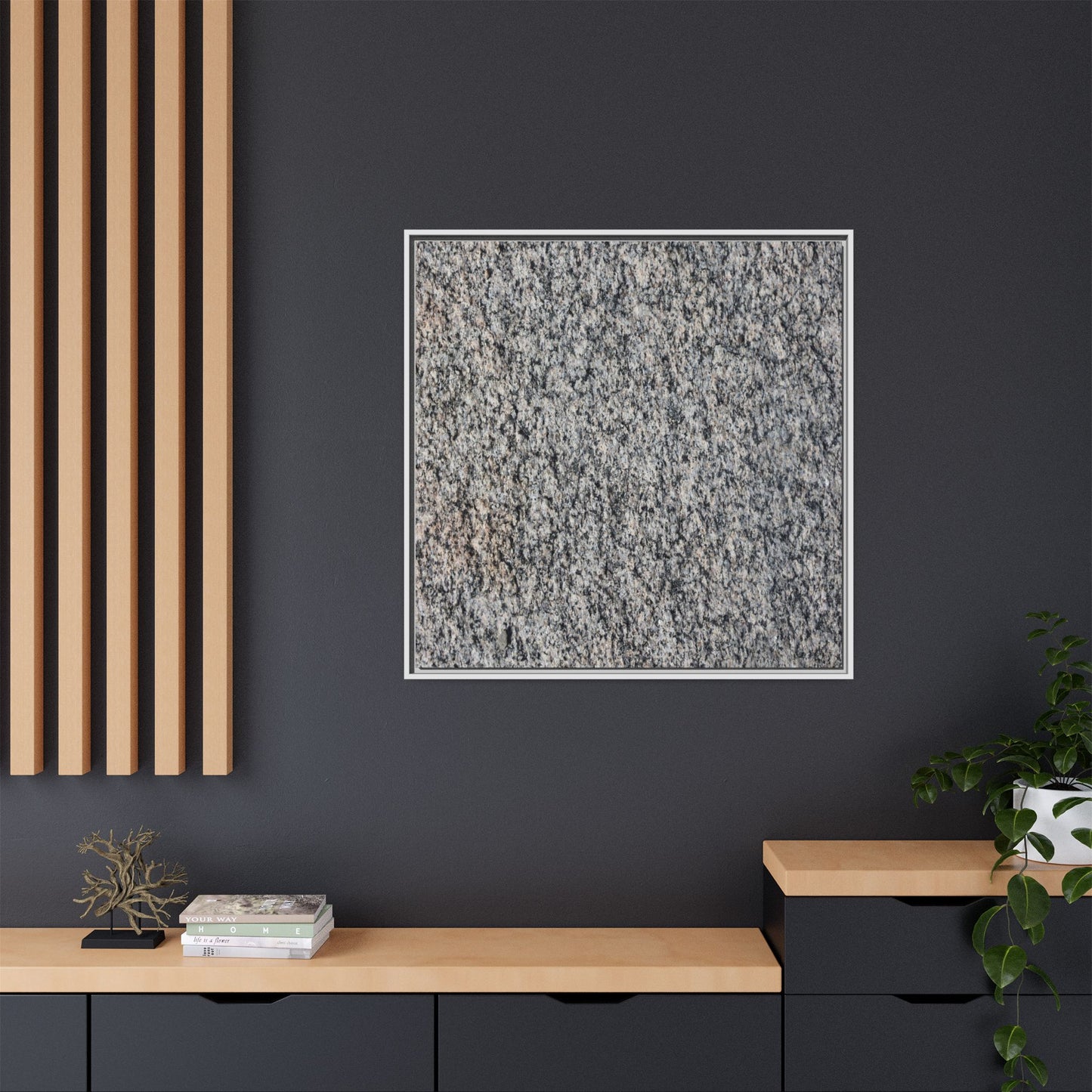 Crystalline Fusion - Unique Stretched Canvas Wall Art - Art By Earth