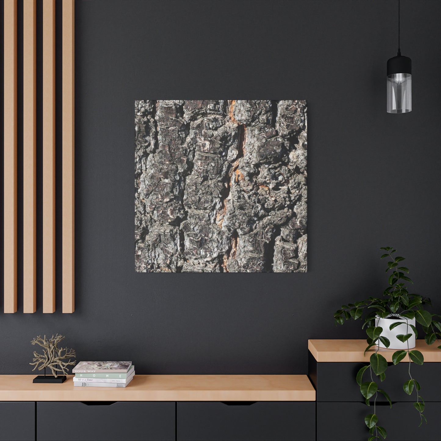 Arboreal Skin - Unique Frameless Canvas Wall Art - Art By Earth