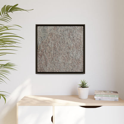 Granular Whispers - Unique Stretched Canvas Wall Art - Art By Earth