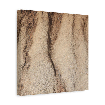 Weathered Earth - Unique Frameless Canvas Wall Art - Art By Earth
