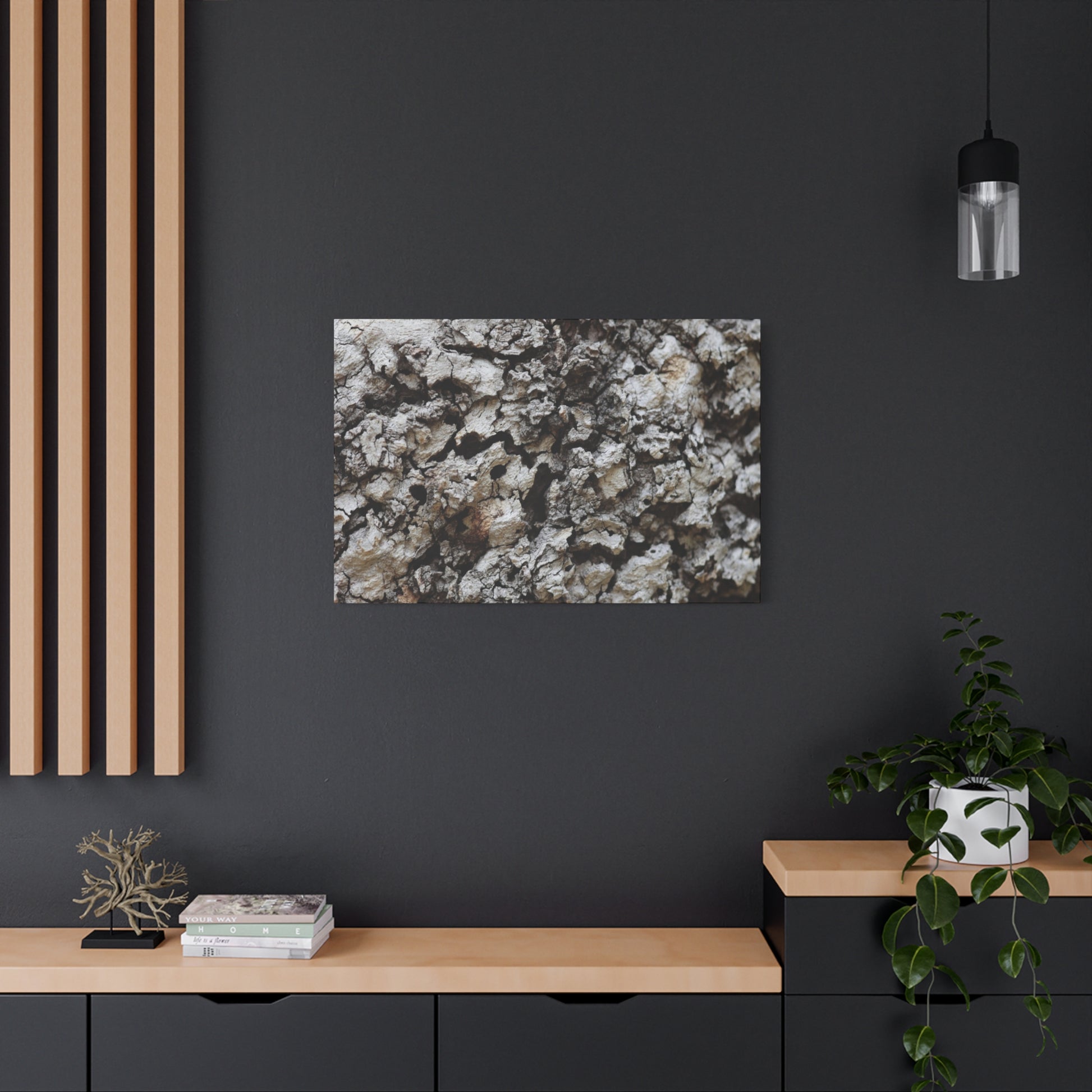Cracked Earth Tapestry - Unique Frameless Canvas Wall Art - Art By Earth