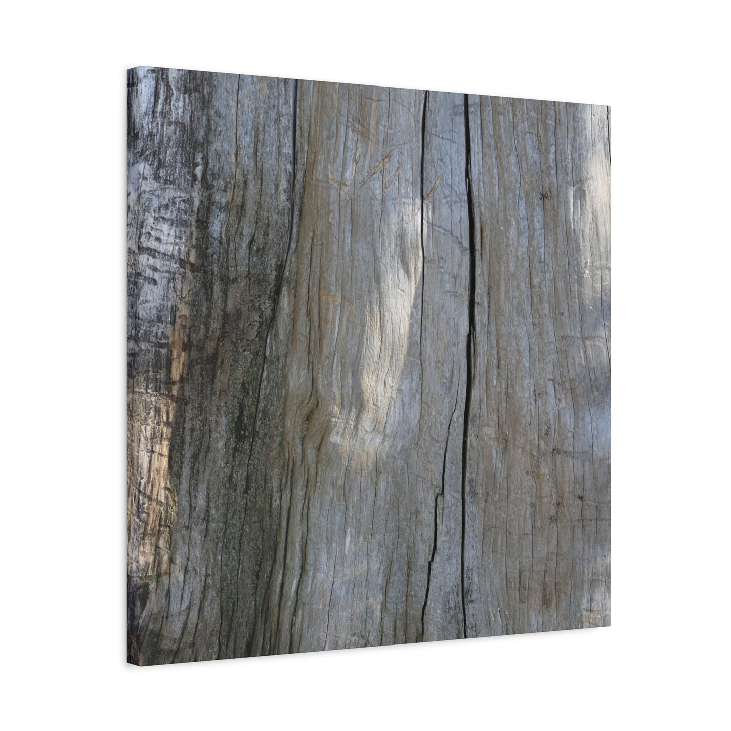 Time's Carved Patterns - Unique Frameless Canvas Wall Art