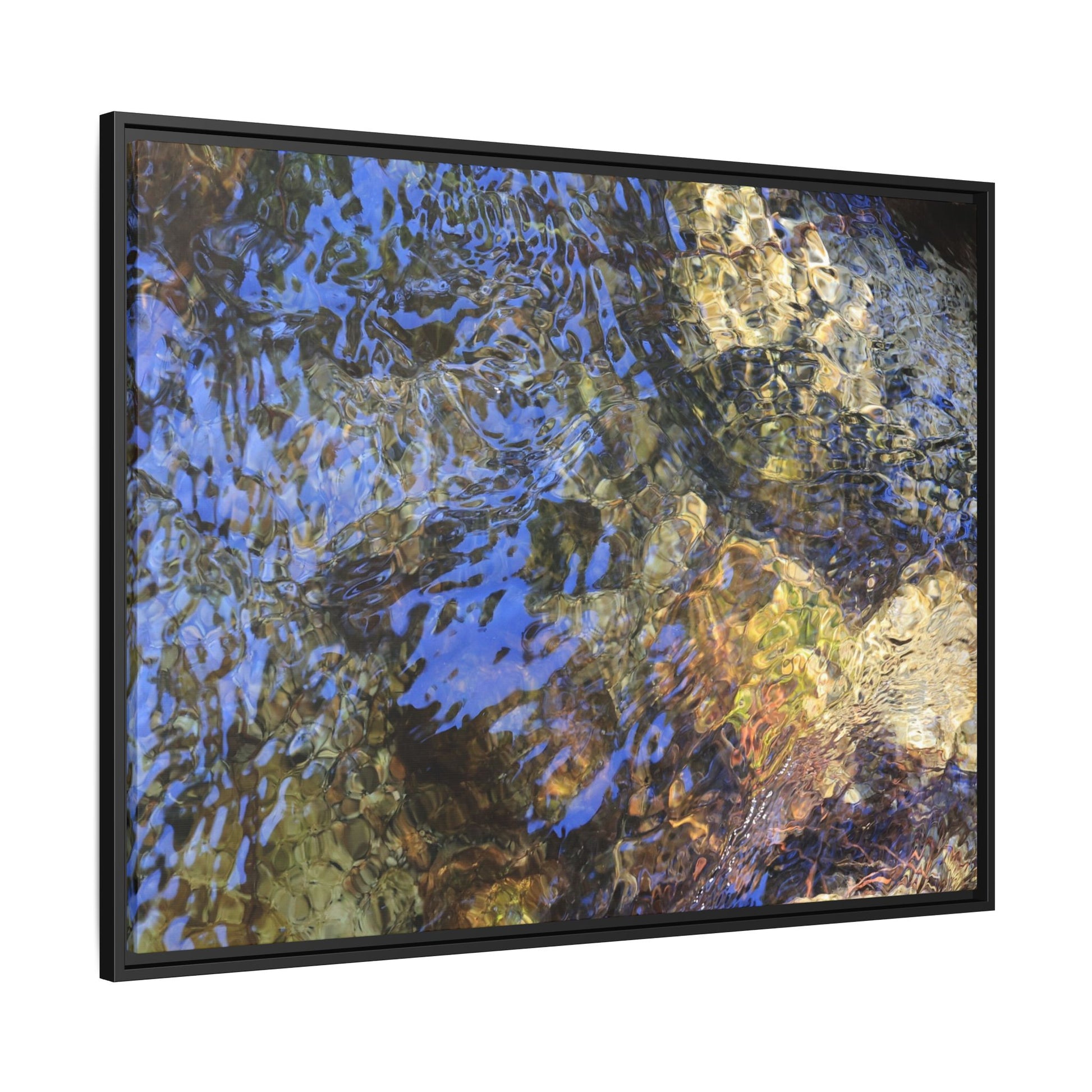 Aquatic Kaleidoscope - Unique Stretched Canvas Wall Art - Art By Earth