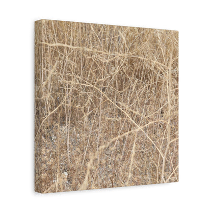 Dry Echoes - Unique Frameless Canvas Wall Art - Art By Earth