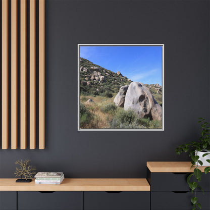 Ancient Stone Guardian - Unique Stretched Canvas Wall Art - Art By Earth