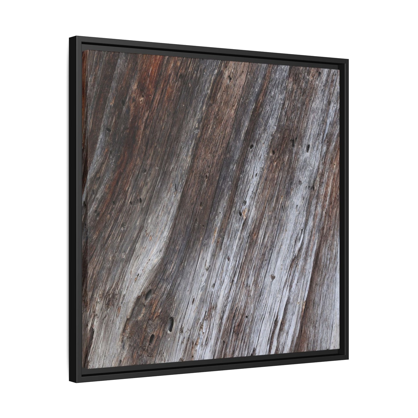Aged Timber Texture - Unique Stretched Canvas Wall Art - Art By Earth