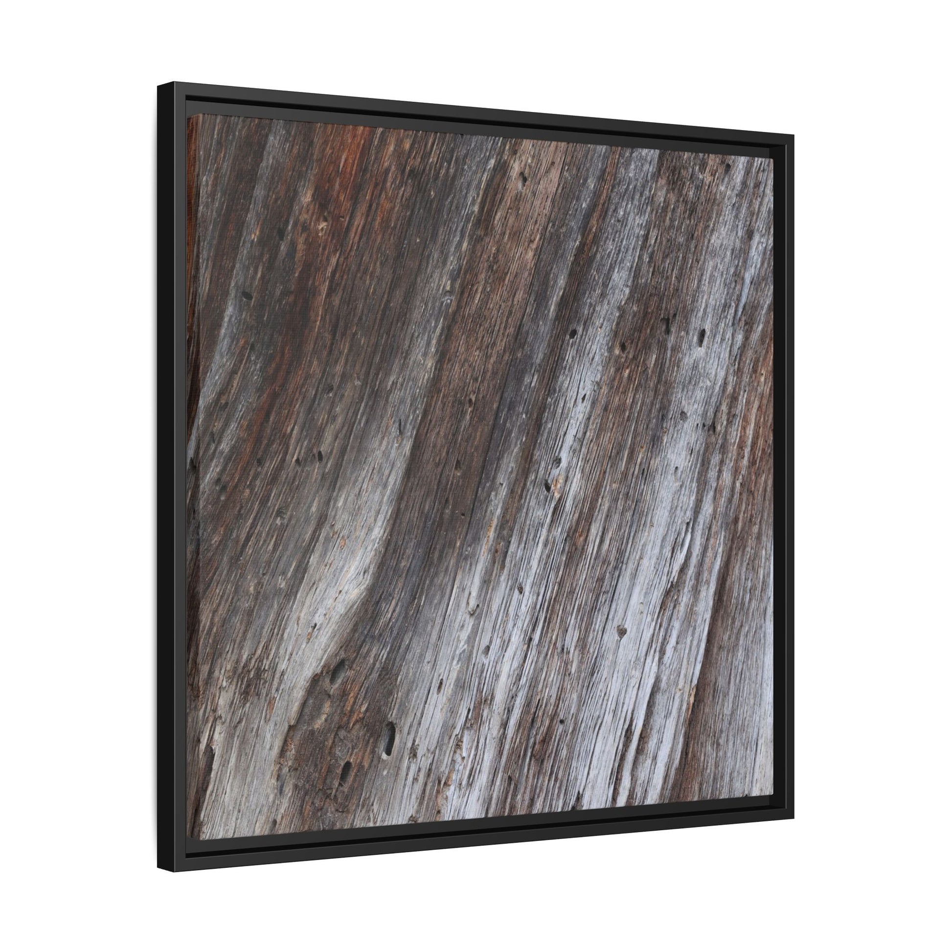 Aged Timber Texture - Unique Stretched Canvas Wall Art - Art By Earth