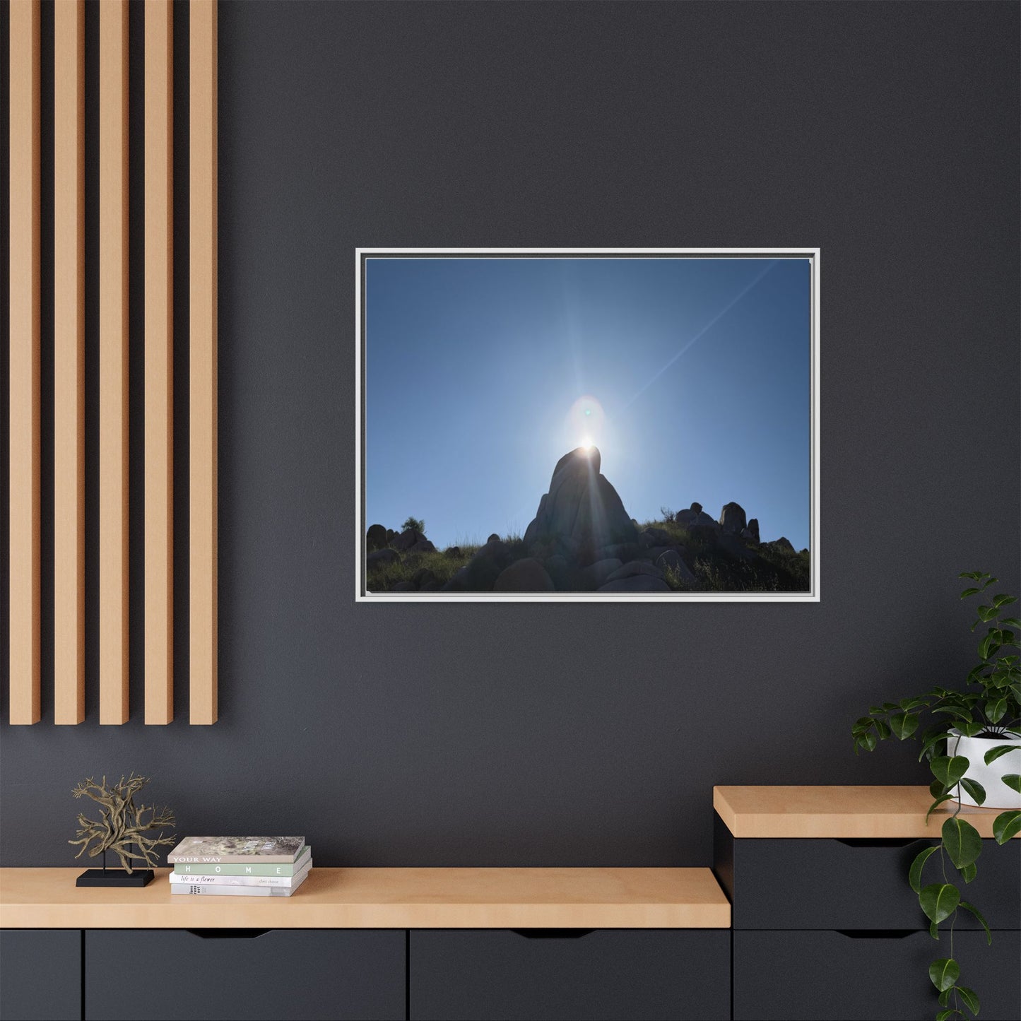 Sunburst - Unique Stretched Canvas Wall Art - Art By Earth